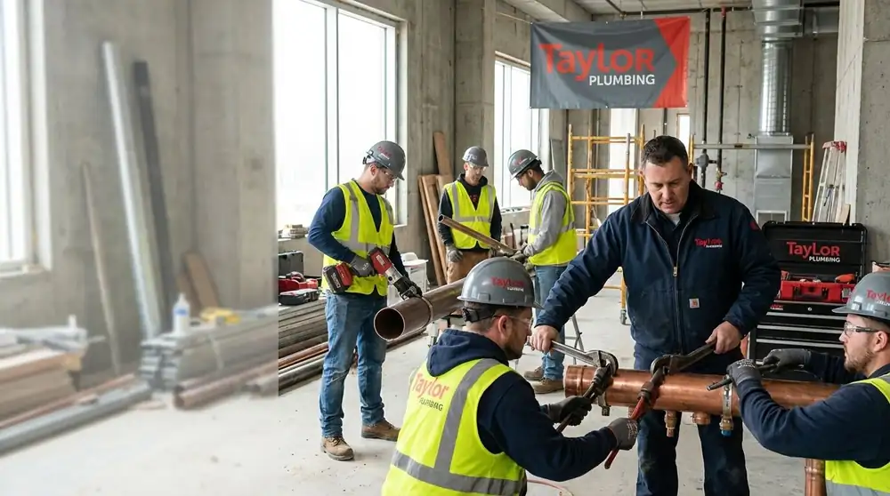 Palmerston North plumber at work